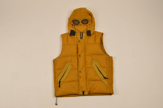 C.P. Company Vest Puffer Mustard - M