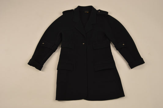 Fendi Vintage Navy Coat - M