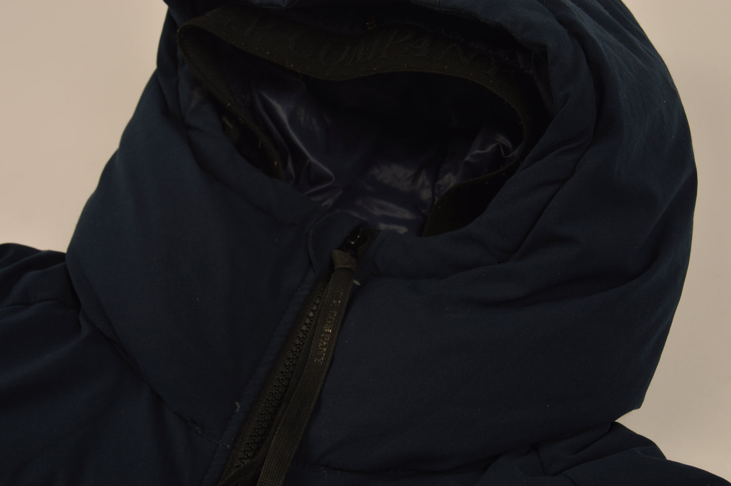 C.P. Company Puffer Jacket Navy Blue - L