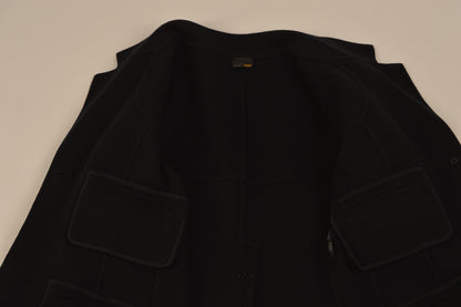 Fendi Vintage Navy Coat - M