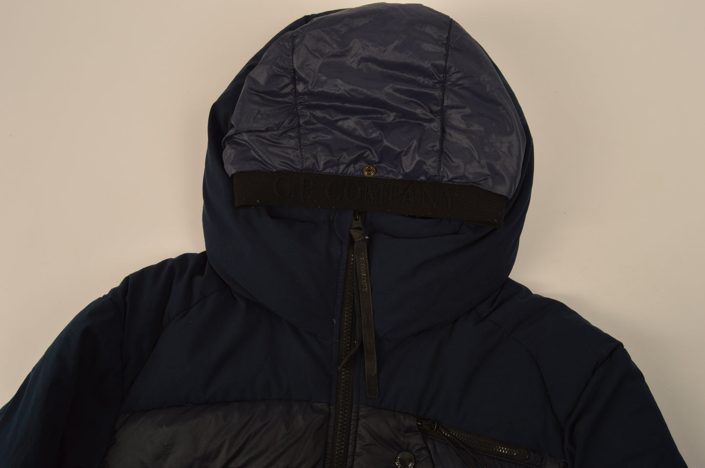 CP Company Puffer Jacket Navy Blue - L