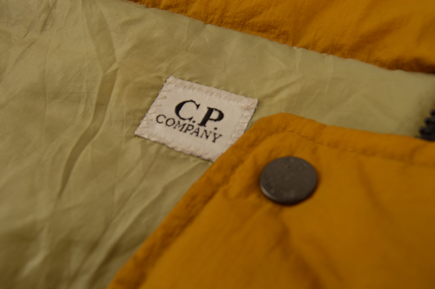 CP Company Vest Puffer Mustard - M