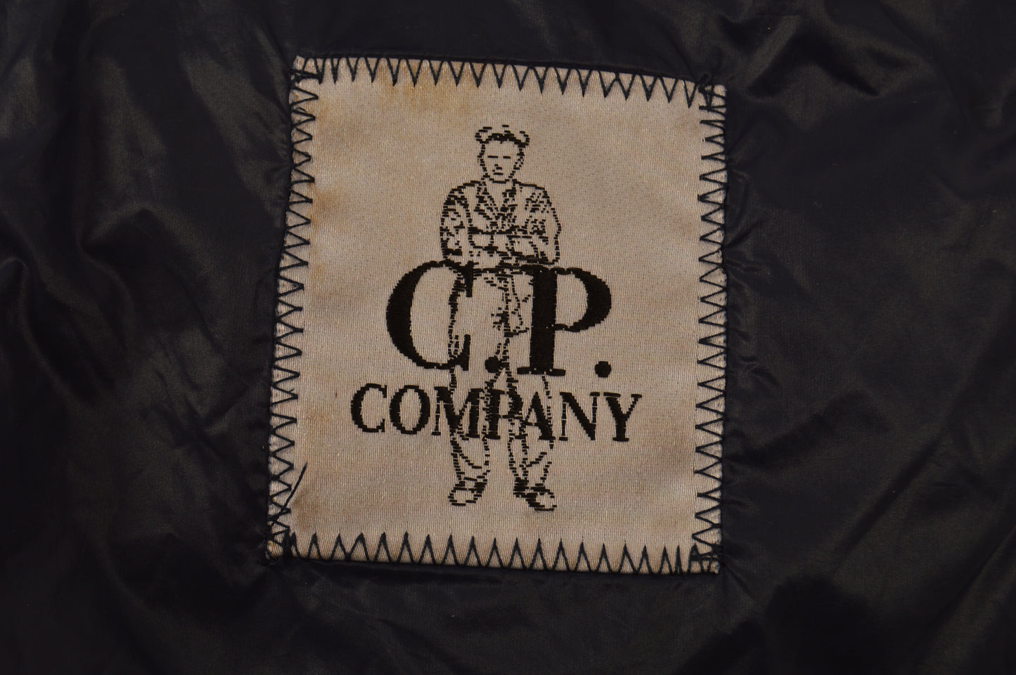 CP Company Puffer Jacket Navy Blue - L