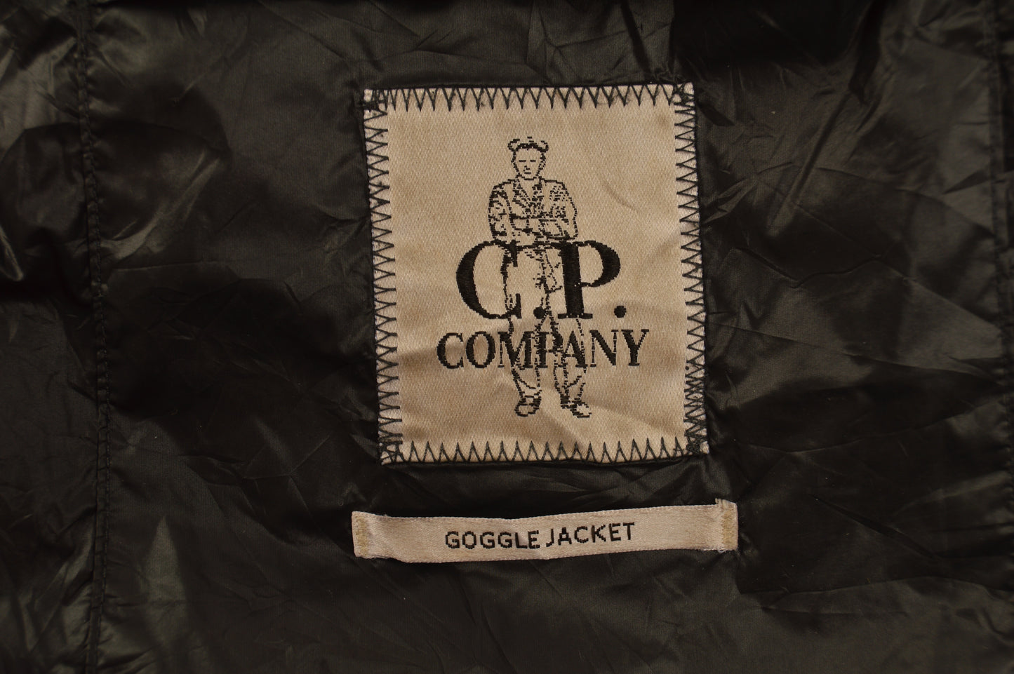 CP Company Goggle Jacket Black - L