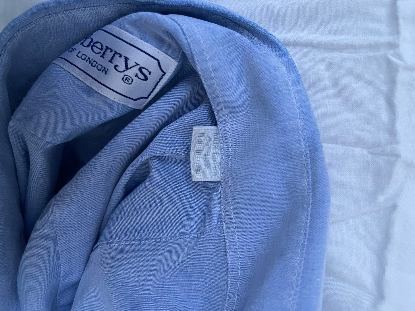 Burberrys Blue Shirt - L/XL