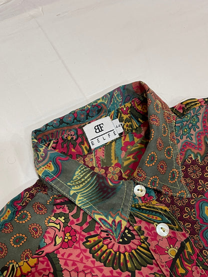 Belfie Floral Print Shirt - M