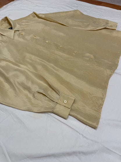 La chemiserie Gold Silk Shirt -