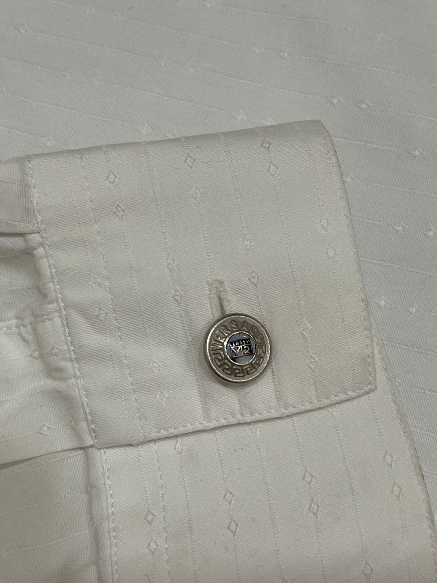 Versace Classic V2 White Shirt - L