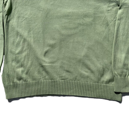 Nautica Jersey 1/4 Zip Clear Green - L