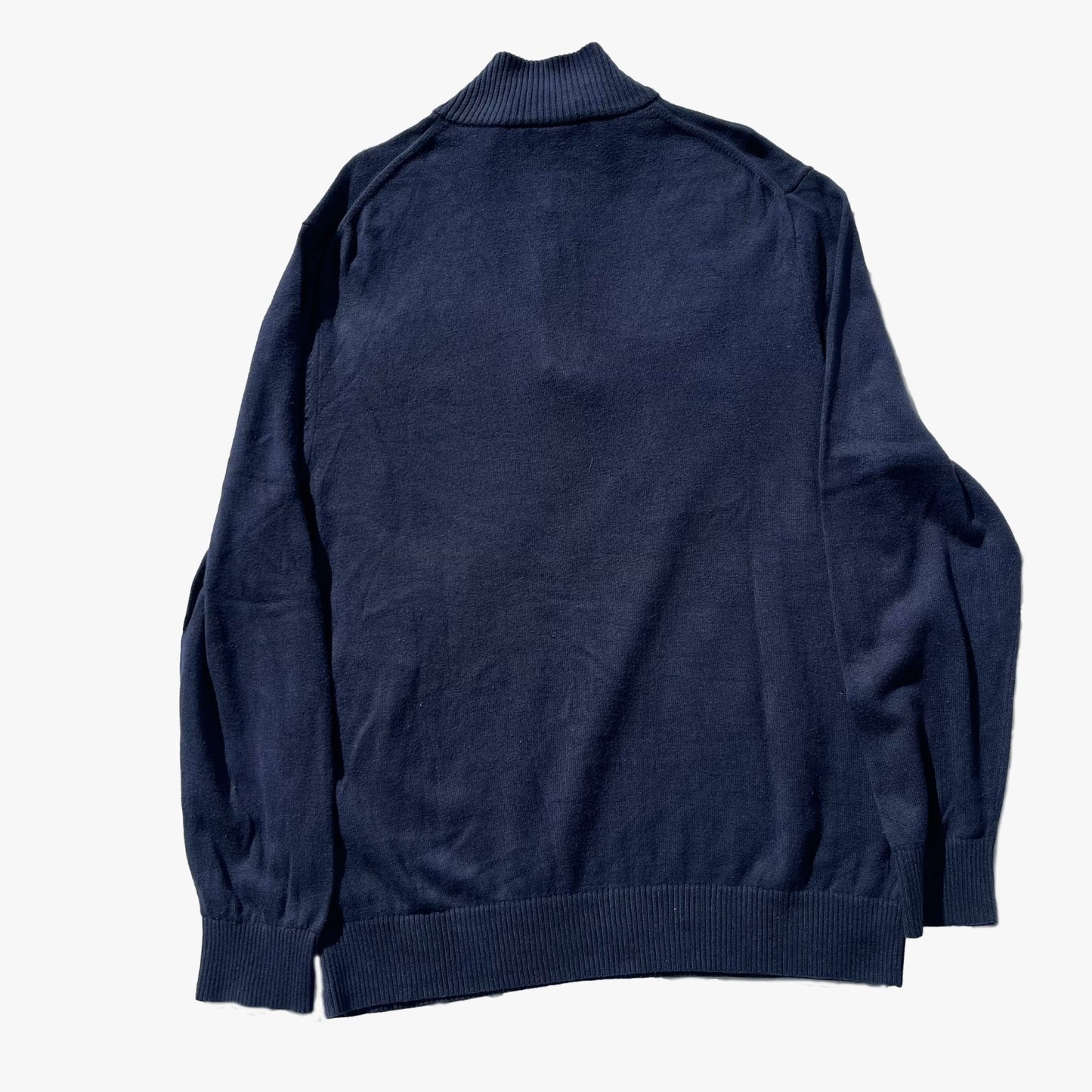 Nautica Jersey 1/4 Zip Navy - L